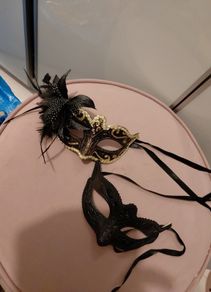 womens fancy dress 2 masquerade masks