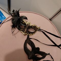 womens fancy dress 2 masquerade masks