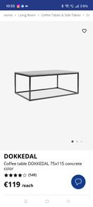 coffee table