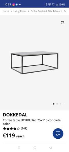 coffee table