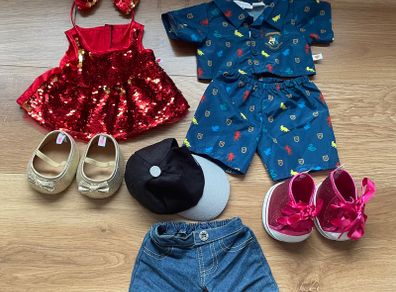 Build-A-Bear clothes and shoes