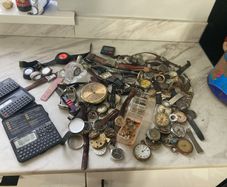 Watch parts Casio databank calculator lot