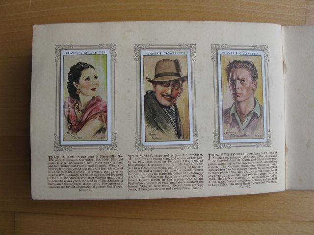 John Player & Sons - An Album Of Film Stars