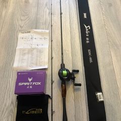 Ultra-Light BFS Casting Combo: Kingdom Solo II Rod + Tsurinoya Spirit Fox Reel (Mint Condition)