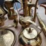 vintage brass. Polished Image 10