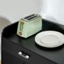 Sideboard Buffet, Storage Cabinet with Drawer, 3 Doors and Adjustable Shelf, Black Image 5