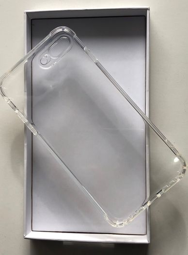 iPhone7 Clear  Case Cover + Free 9h Tempered Glass