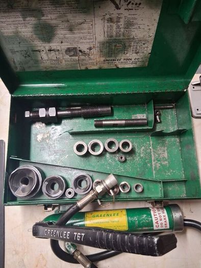 steel punch set holesaw hydrolic