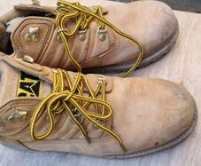 Caterpillar boots  10uk