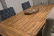 Solid oak Table with 4 chairs