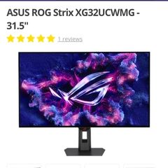 New Asus Rog strix Oled xg32ucwmg