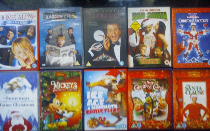 Christmas DVD movie collection Polar Express, Elf, Muppets, Disney, Christmas Carol, Santa Clause etc