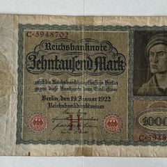 Germany 10000 Mark 1922 Banknote
