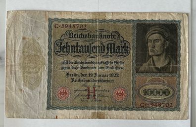 Germany 10000 Mark 1922 Banknote
