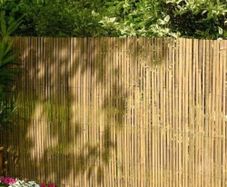 Bamboo Slat Fencing Screening Roll for Garden Privacy Outdoor - 3m x 1.8m