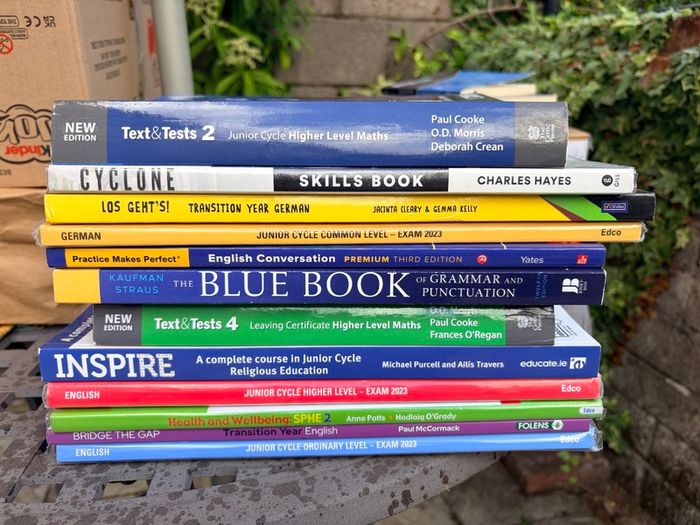 Huge Selection of Junior Cycle, TY & Leaving Cert Books
