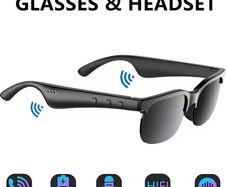 Smart Glasses with Wireless HIFI Headphones, Dual Speaker, Touch Control, Rechargeable Lithium Battery, USB Type-C Charging, Ideal for Music and Calls, Wireless Headphones|Modern Eyewear|Wireless Connectivity, Wireless Headphones