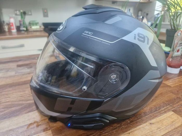 motorbike helmet HJC i91 intercom