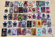 Mixture of Panini and Match Attax cards from 23/24, 24/25, 25/26 seasons