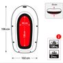 Intex Explorer Pro 2 Person Inflatable Boat Image 2