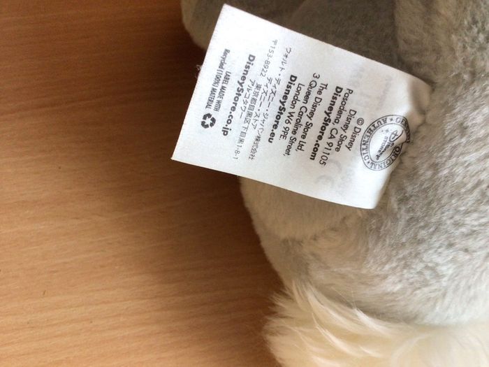 Disneystore Exclusive Thumper Rabbit Plush
