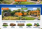 Budget landscaping and fencing