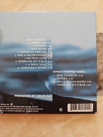 Colin Hay CD - Gathering Mercury