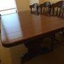 Dining Table with 4 Chairs and 2 Carver Chairs Image 2