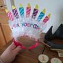 Birthday party crowns with numbers 0 to 9 Image 7