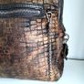 Vintage Orciani Duffel / Travel Bag / Medium Size Overnight Bag / Large Shoulder Purse. Image 7