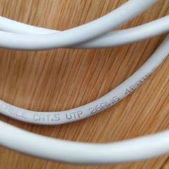Two Cat.5 ethernet cables 2m