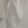 top Bnwt Zara white frilled shoulder top.  Medium Image 2