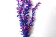Plastic Aquarium Fish Tank Decorations Artificial Plants