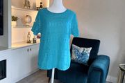 Ladies Green T-shirt from Casamia. Size Medium UK 10 / EU 38