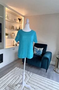 Ladies Green T-shirt from Casamia. Size Medium UK 10 / EU 38