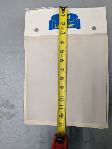 Real leather sample book