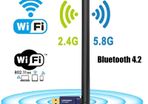 COMFAST Bluetooth+WiFi(650Mbps) Dual Band (2.4G/5G) USB Adapter/Dongle+Hotspot - 6dbi External Adjustable Antenna (Brand New/Warranty)