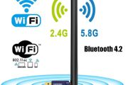 COMFAST Bluetooth+WiFi(650Mbps) Dual Band (2.4G/5G) USB Adapter/Dongle+Hotspot - 6dbi External Adjustable Antenna (Brand New/Warranty)