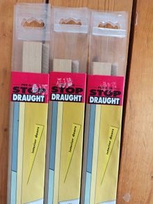 Self-Adhesive Internal Door Brush Draught Excluder.