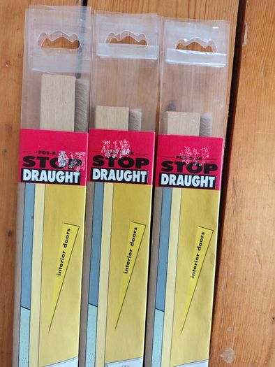 Self-Adhesive Internal Door Brush Draught Excluder.