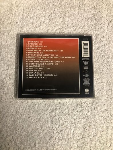 Thin Lizzy Live and Dangerous cd
