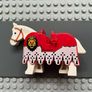 lego castle 2490pb03 Horse Barding, Ruffled Edge with Lion Head (Royal Knights) Pattern Image 2