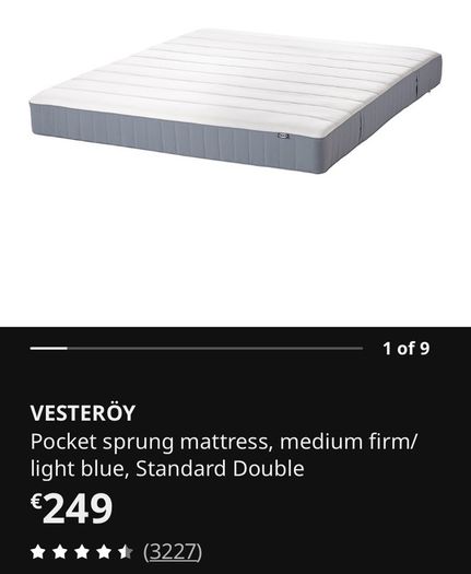 IKEA Mattress and Topper