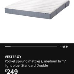 IKEA Mattress and Topper