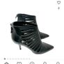 Hobbs Black Jett Heels size 5 EU 38 as New Image 4