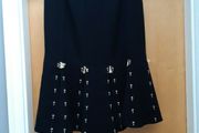 Linea Black Skirt. S.12   New- No Tag.