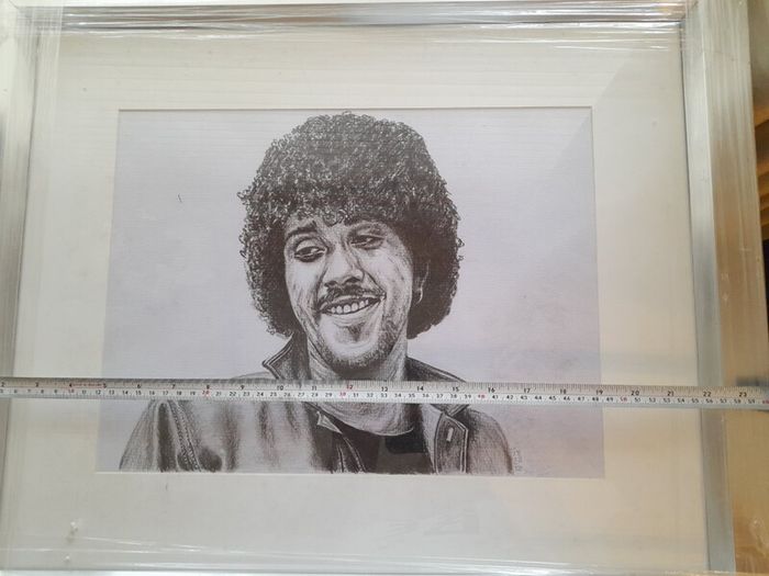 Phil Lynott Art Drawing