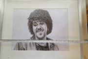 Phil Lynott Art Drawing