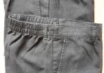 Boys Grey and Black School Trousers. Age 10-11