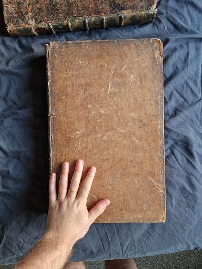 1711 Journals of Parliament Book. Huge Folio Size.